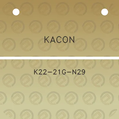 kacon-k22-21g-n29