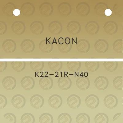 kacon-k22-21r-n40