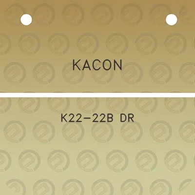 kacon-k22-22b-dr