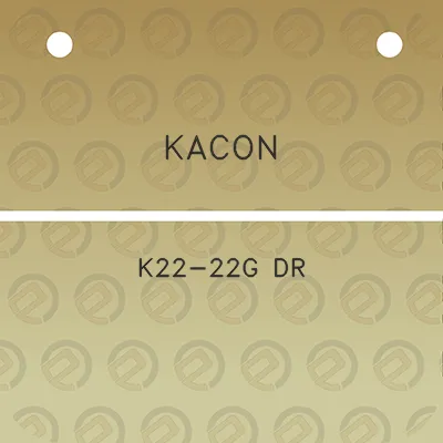 kacon-k22-22g-dr