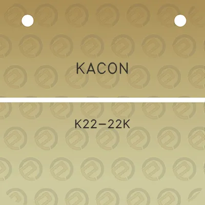 kacon-k22-22k