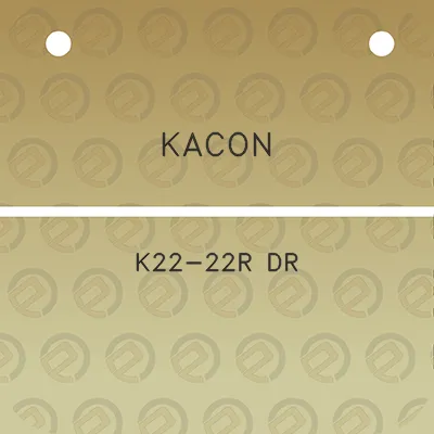 kacon-k22-22r-dr