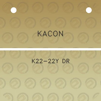 kacon-k22-22y-dr