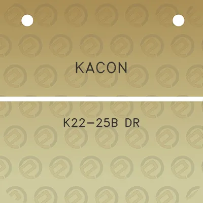 kacon-k22-25b-dr