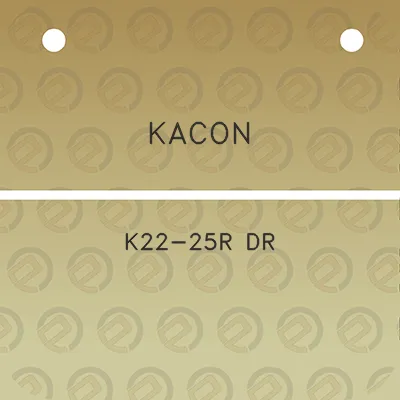 kacon-k22-25r-dr