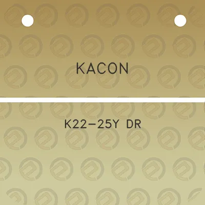 kacon-k22-25y-dr