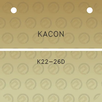 kacon-k22-26d