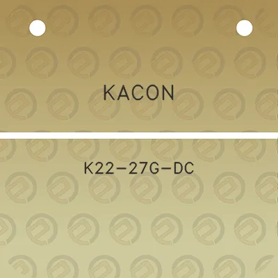 kacon-k22-27g-dc