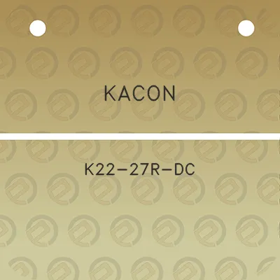 kacon-k22-27r-dc