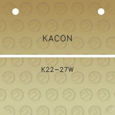 kacon-k22-27w