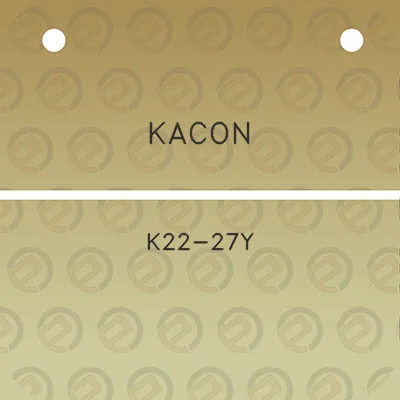 kacon-k22-27y