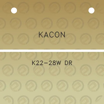 kacon-k22-28w-dr