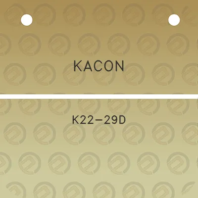 kacon-k22-29d