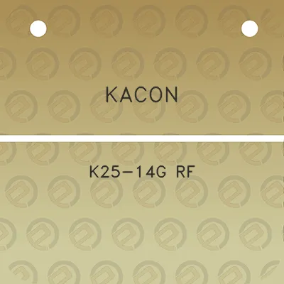 kacon-k25-14g-rf