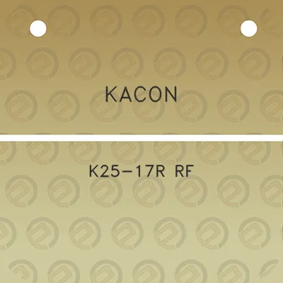 kacon-k25-17r-rf