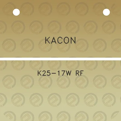 kacon-k25-17w-rf