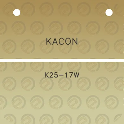 kacon-k25-17w