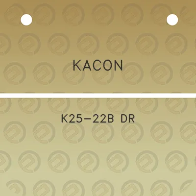 kacon-k25-22b-dr