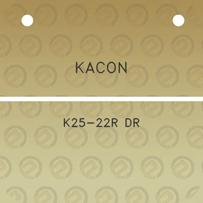 kacon-k25-22r-dr