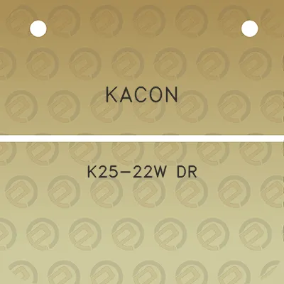 kacon-k25-22w-dr