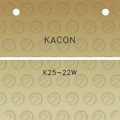 kacon-k25-22w