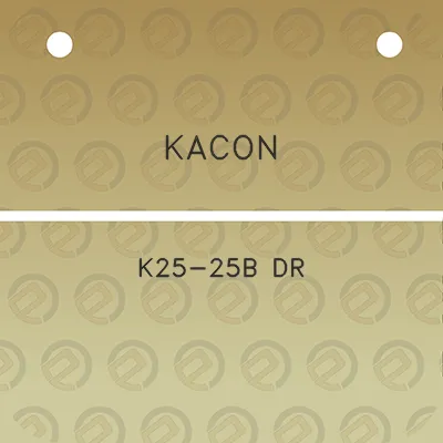 kacon-k25-25b-dr