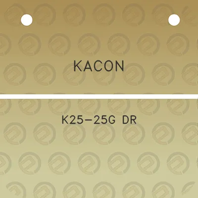 kacon-k25-25g-dr