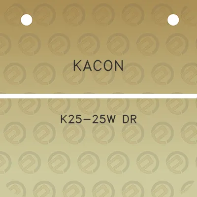 kacon-k25-25w-dr