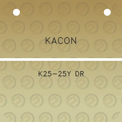 kacon-k25-25y-dr