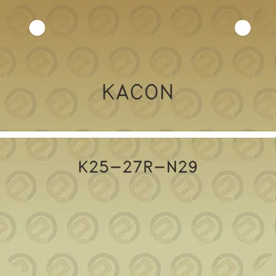 kacon-k25-27r-n29