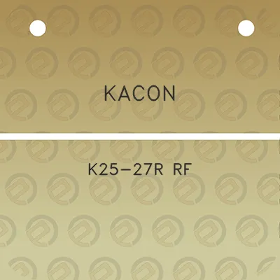 kacon-k25-27r-rf