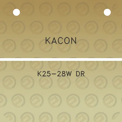 kacon-k25-28w-dr