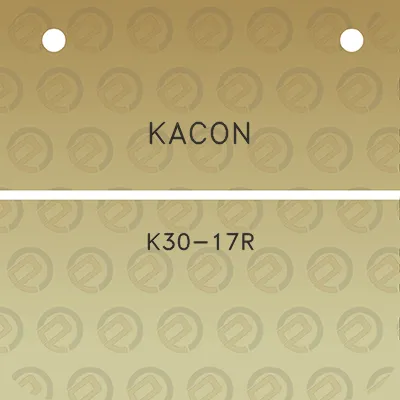 kacon-k30-17r