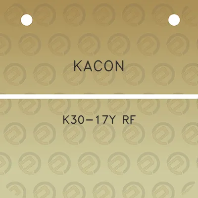 kacon-k30-17y-rf