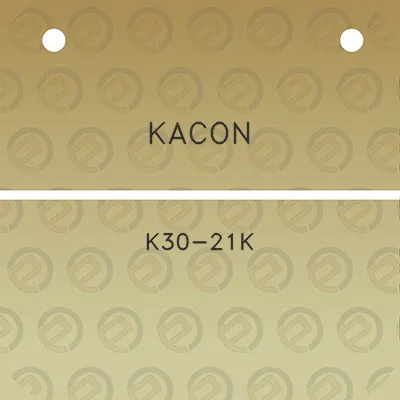 kacon-k30-21k