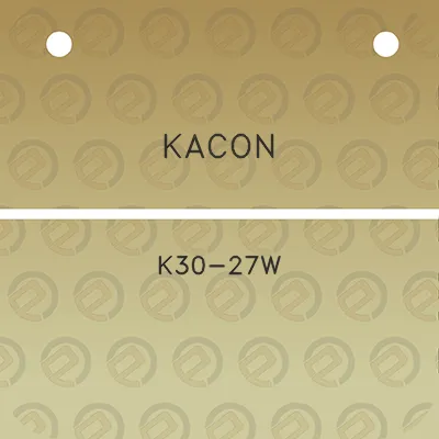 kacon-k30-27w