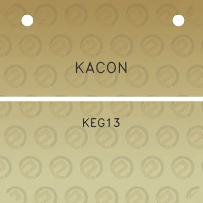 kacon-keg13