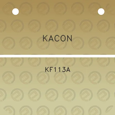 kacon-kf113a