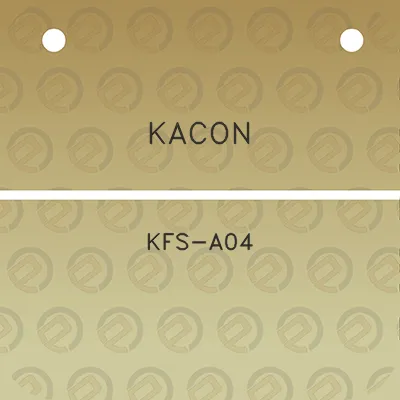 kacon-kfs-a04