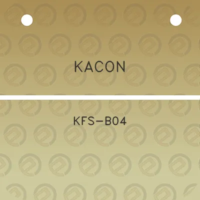 kacon-kfs-b04