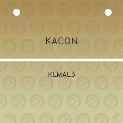 kacon-klmal3