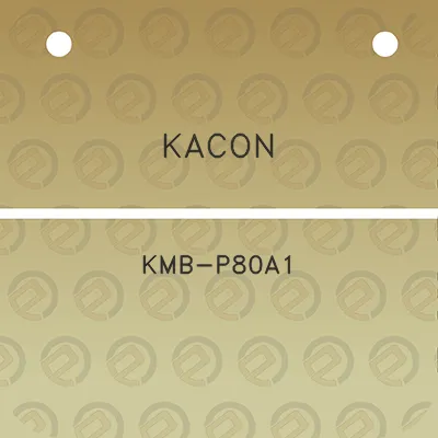 kacon-kmb-p80a1