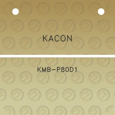 kacon-kmb-p80d1