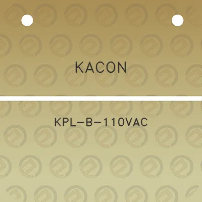 kacon-kpl-b-110vac