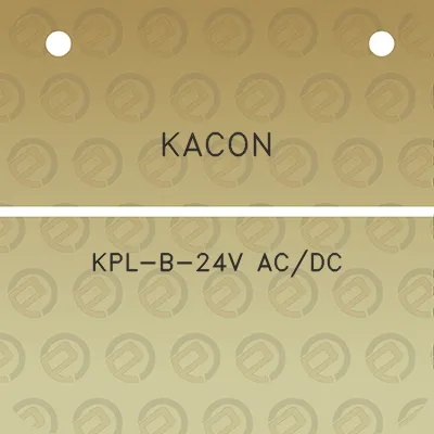 kacon-kpl-b-24v-acdc