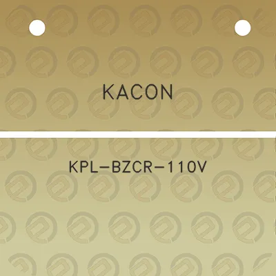 kacon-kpl-bzcr-110v