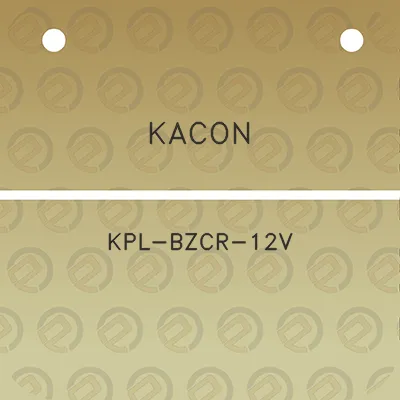 kacon-kpl-bzcr-12v