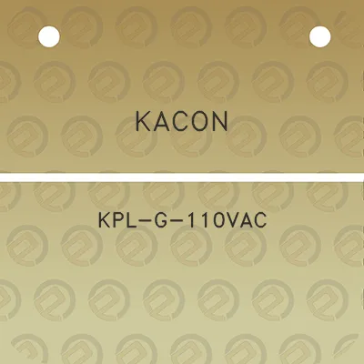 kacon-kpl-g-110vac