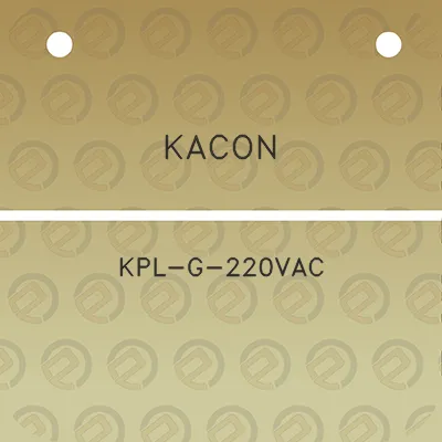 kacon-kpl-g-220vac