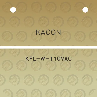 kacon-kpl-w-110vac